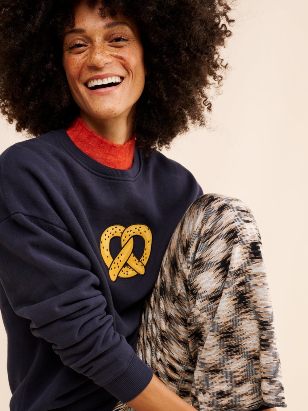Kule Oversized Pretzel Sweater